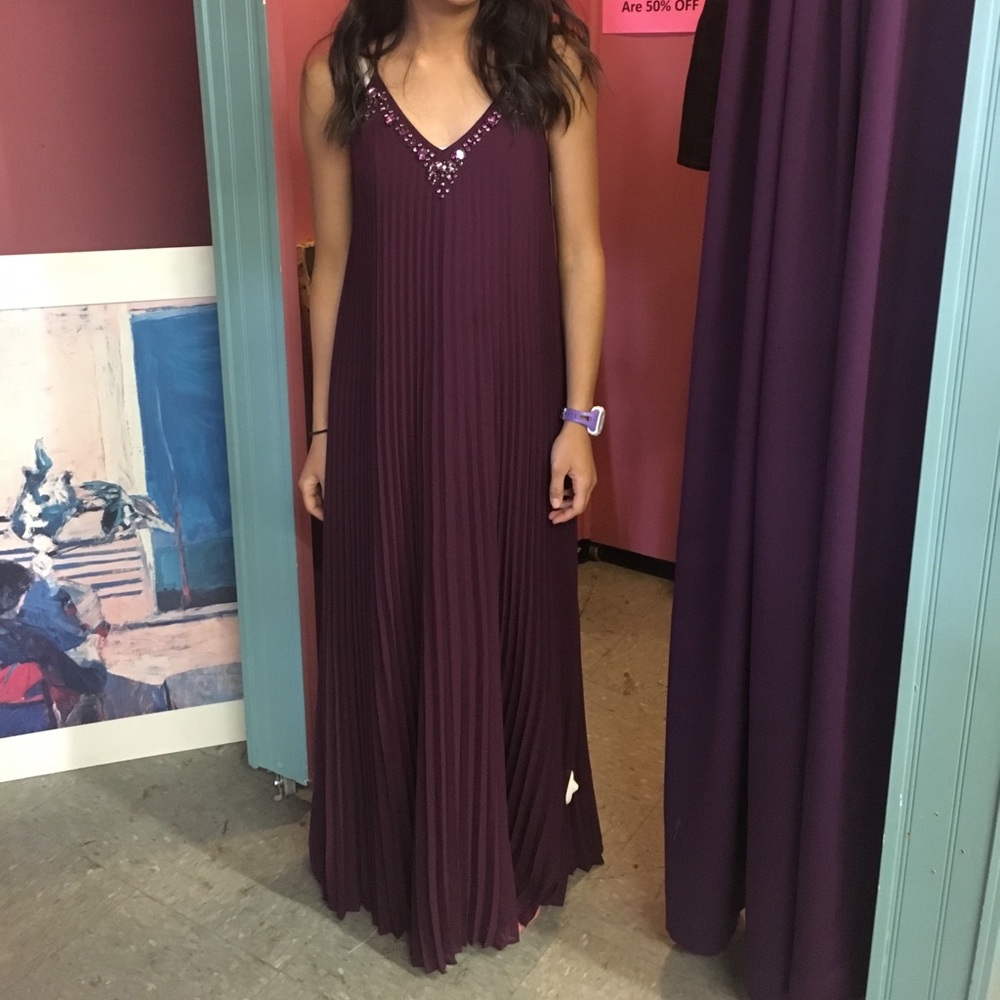 Victoria’s Secret Purple Prom Dress